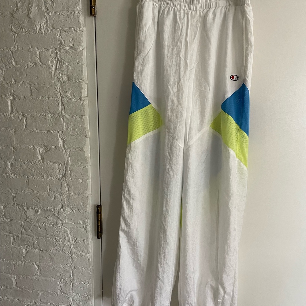 Champion White Wind Pants